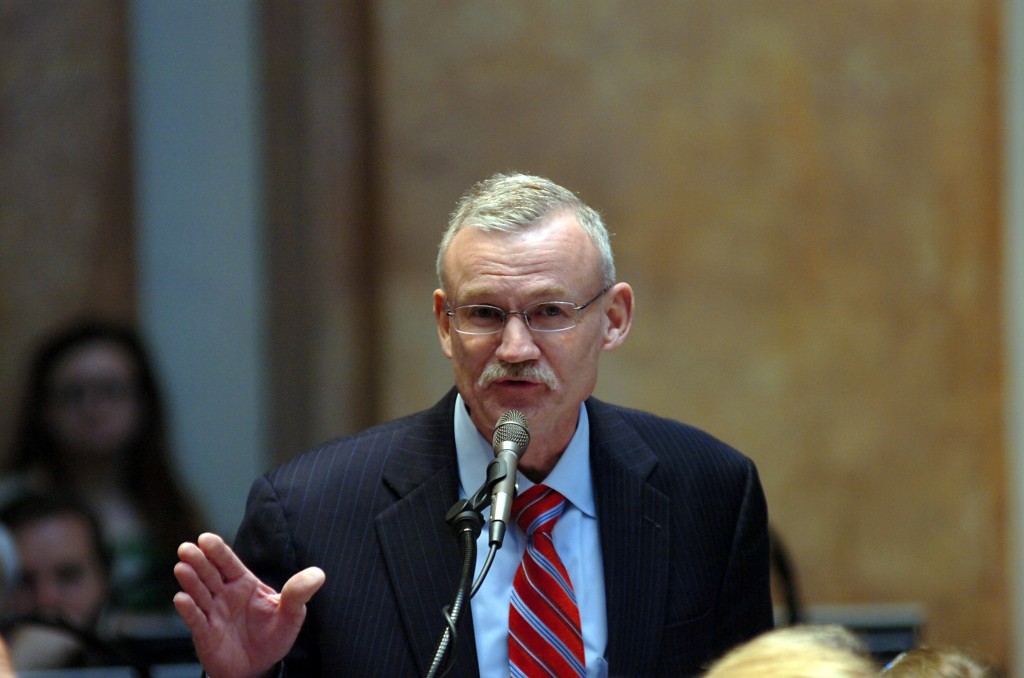 State  Rep. Gerald Watkins on House floor