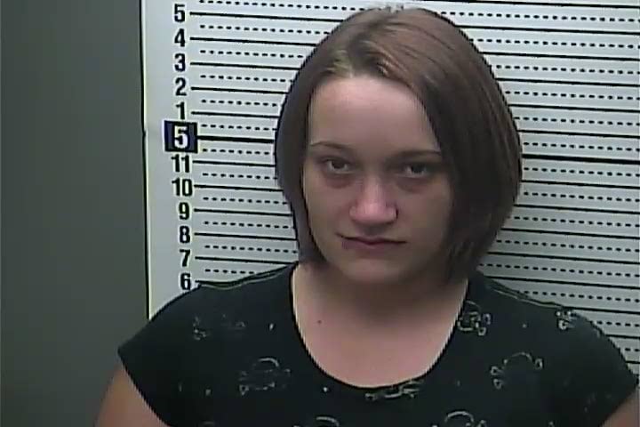 26-year old Angela Robbins of Harlan faces drug charges after traffic stop in Harlan County by KSP 2-1-16