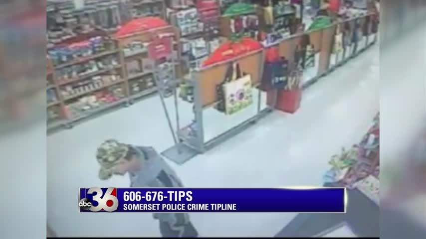 Security camera video of man accused of stealing purse from 63-yr old woman outside T.J. Maxx