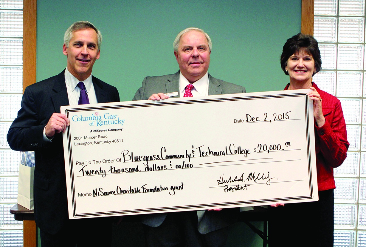 BCTC receives $20,000 donation from Columbia Gas of Kentucky through ...