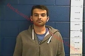 Zachary Cobb of London accused of leading police on chase in Rockcastle County and throwing pot out of his car window during the chase on 10-30-15