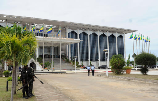 Gabon troops