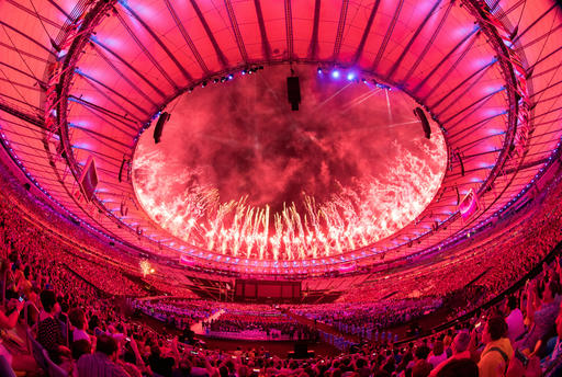 In this photo released by the IOC