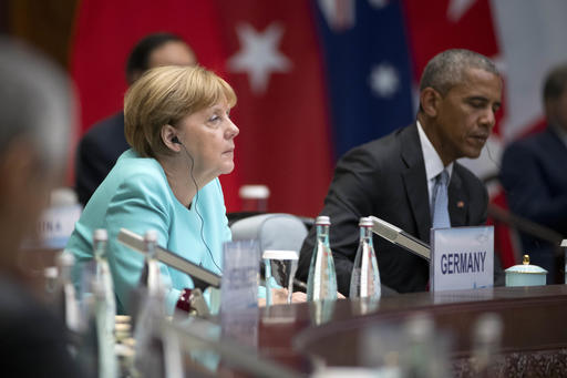 German Chancellor Angela Merkel