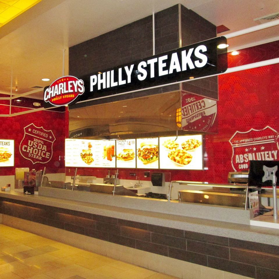 Charley's Philly Steaks in Fayette Mall in Lexington