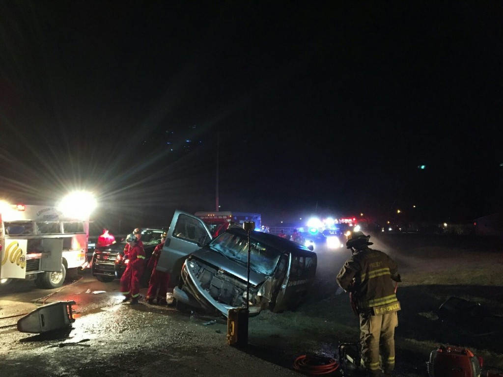 Church bus from Lick Fork Missionary Baptist Church in Laurel County crashed on Sally's Branch Road 2-22-17 Children injured