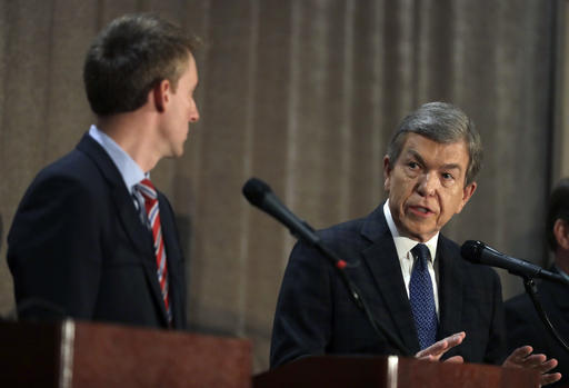 Republican incumbent Sen. Roy Blunt