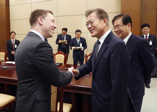 South Korean President Moon Jae-in