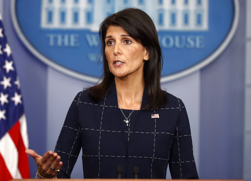 In this photo taken April 24