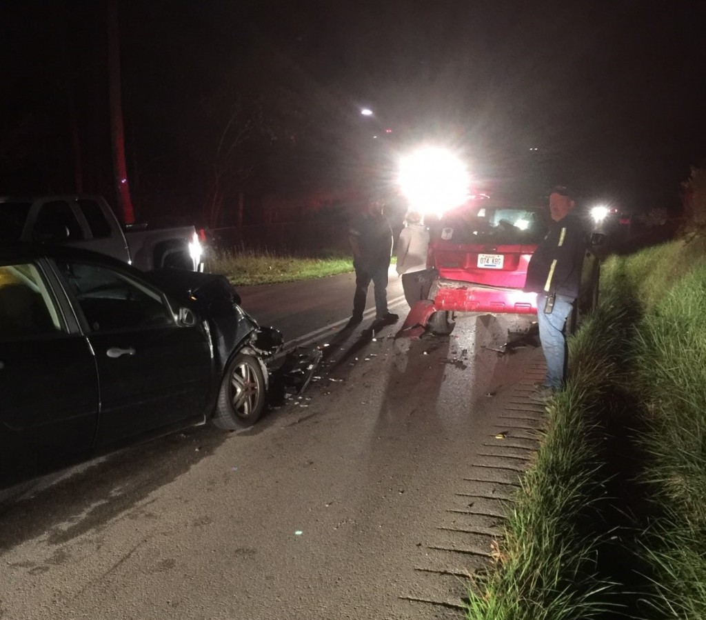 DUI injury crash on Level Green Road in Laurel County 10-16-17.  Timothy Williams