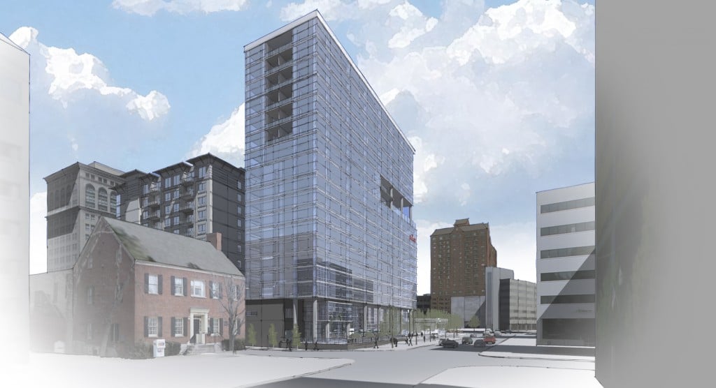New artist rendering of CentrePointe project in downtown Lexington released 9-12-17