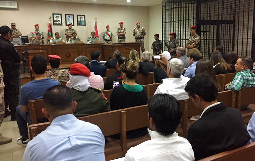 A military court convenes in the case of a Jordanian soldier accused of shooting to death three U.S. military trainers at the gate of an air base