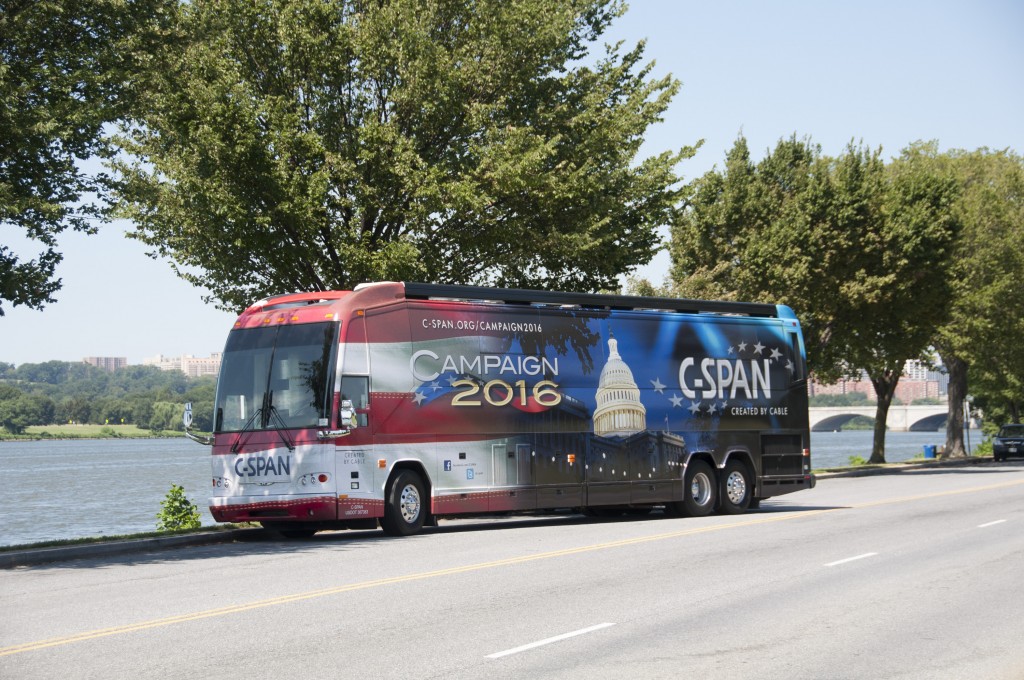 C-SPAN's Campaign Bus 2016