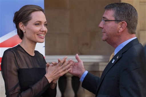 UN Special Envoy Angelina Jolie
