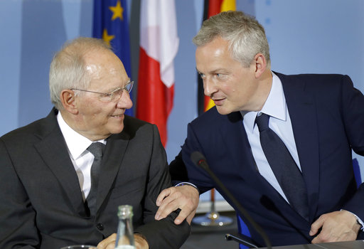 German Finance Minister Wolfgang Schaeuble