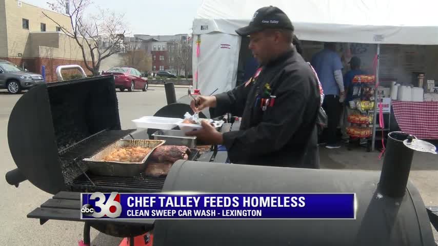 Lexington Chef Love Talley feeds the city's homeless 3-30-17