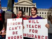Teachers John and Kerry Guerini of Fayetteville