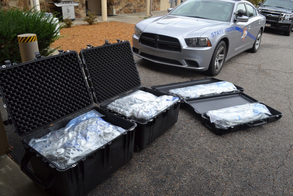 State Police find 61-pounds of high-grade marijuana during traffic stop in McCracken County