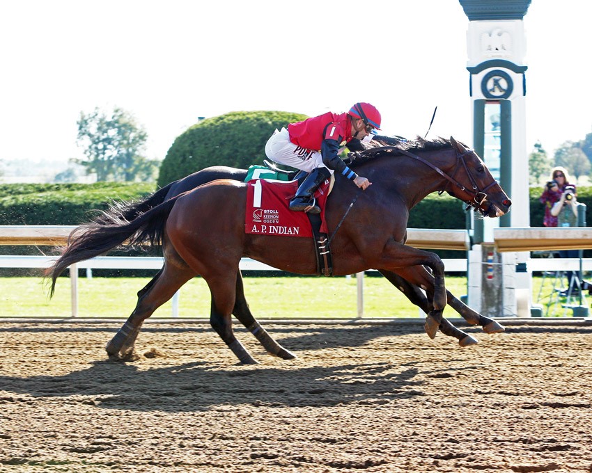 A.P. Indian nose victory on opening day of Fall Meet at Keeneland 10-7-16