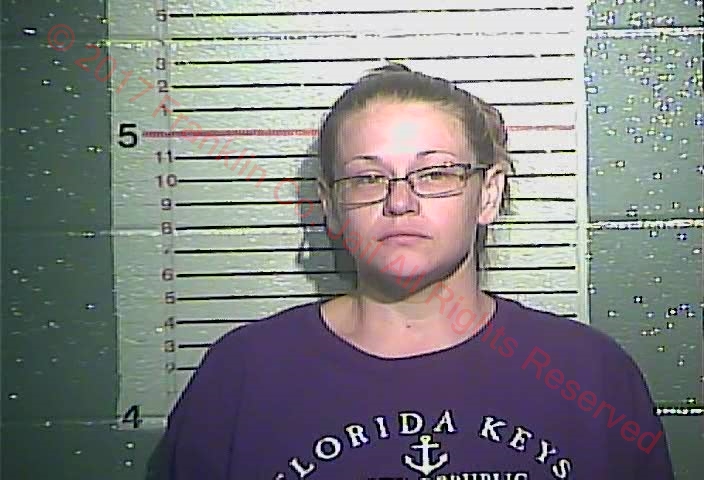 Sarah Lynn Stamper turned herself in on 10-13-17.  She was wanted in connection to robbing convenience store in Franklin County on 10-10-17.