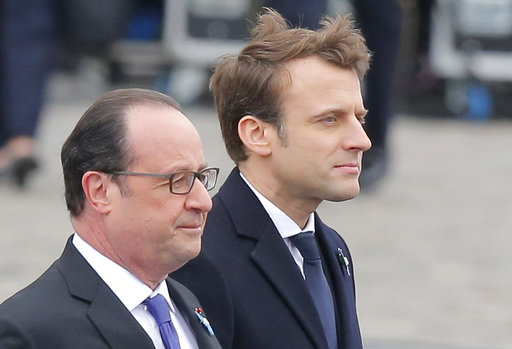 Current French President Francois Holland