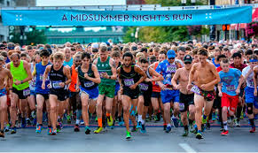 A Midsummer Night's Run in downtown Lexington