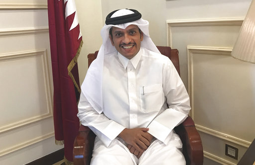 Qatari foreign minister Sheikh Mohammed bin Abdulrahman Al Thani