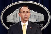 Deputy Attorney General Rod Rosenstein
