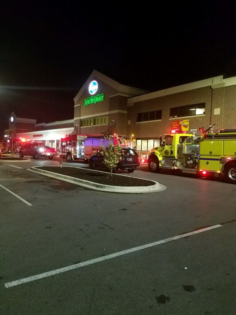 Kroger Marketplace on South US 27 in Somerset catches fire 8-16-17