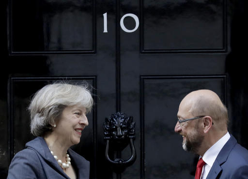 British Prime Minister Theresa May