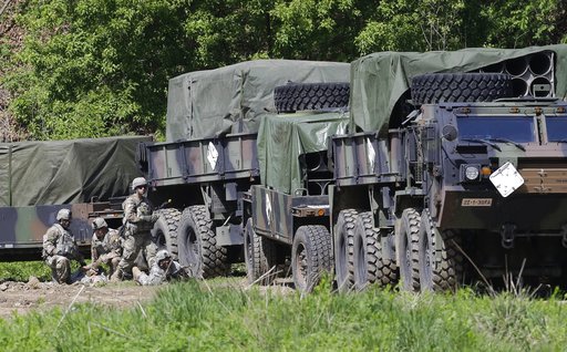 U.S. Army soldiers conduct the annual exercise in Paju