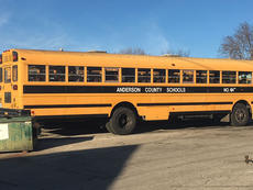 Anderson County School Bus.  Photo courtesy:  Ben Carlson/Anderson News