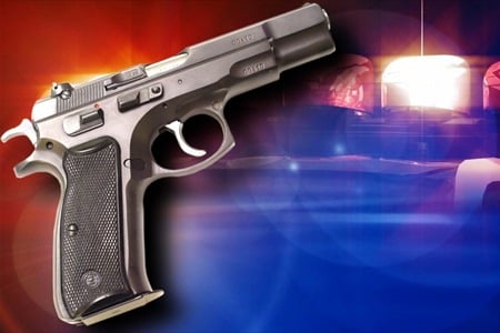 gun police armed robbery-shooting