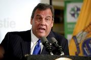 New Jersey. Gov. Chris Christie speaks during a news conference at the Integrity House drug addiction rehabilitation center