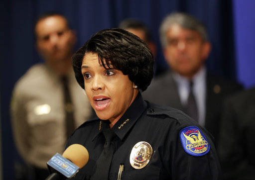 Phoenix Police Chief Jeri L. Williams announces