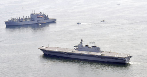 Japan's helicopter carrier JS Izumo