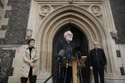 British former Archbishop of Canterbury Rowan Williams