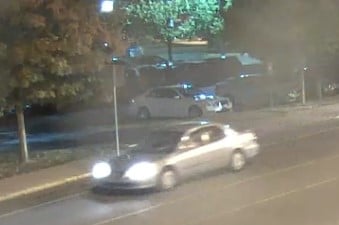 Security camera image of suspect's car in racial bias harassment cases on UK campus that prompted crime bulletin 10-7-16