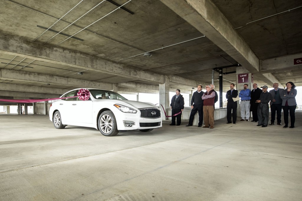 EKU in Richmond ribbon cutting to open the school's first ever on-campus parking garage 1-11-18