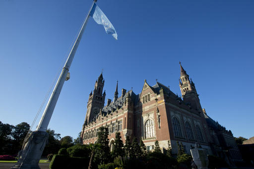 Exterior view of the Peace Palace