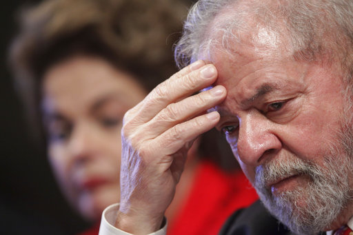 Brazil's Former President Luiz Inacio Lula da Silva