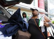 Hurricane Harvey evacuee Lakeithia Bankhead