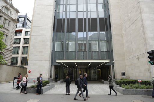 An exterior view shows the main entrance of St Bartholomew's Hospital