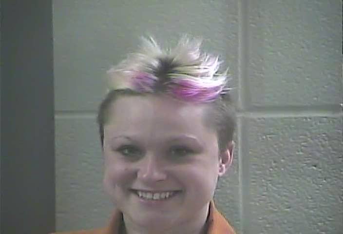 Theresa Hall of London arrested on drug charges after traffic stop for expired plates on 1-7-16