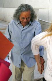 Billionaire founder of Insys Therapeutics John Kapoor leaves U.S. District Court after being arrested earlier Thursday