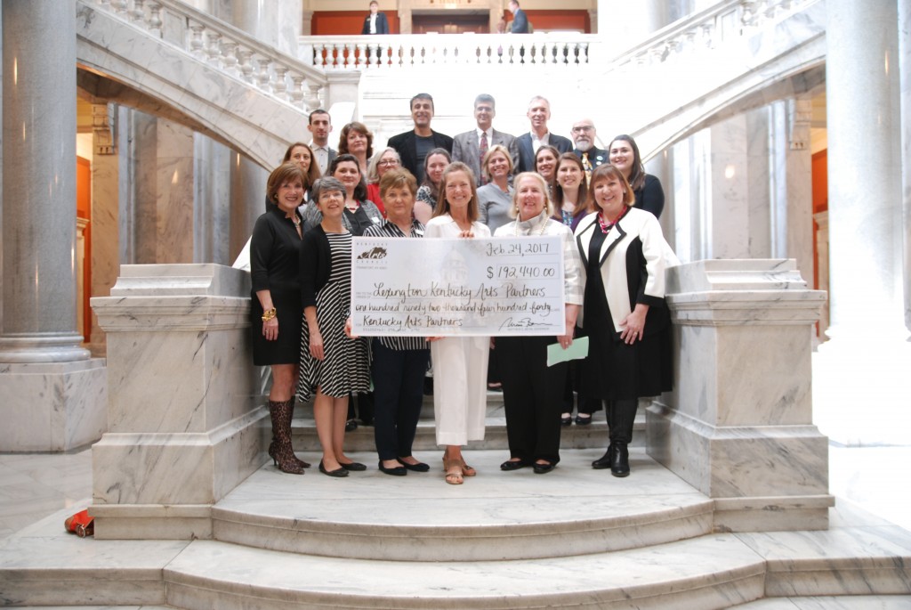 Lexington arts organizations receive grant money in Frankfort on Arts Day in Kentucky 2-24-17