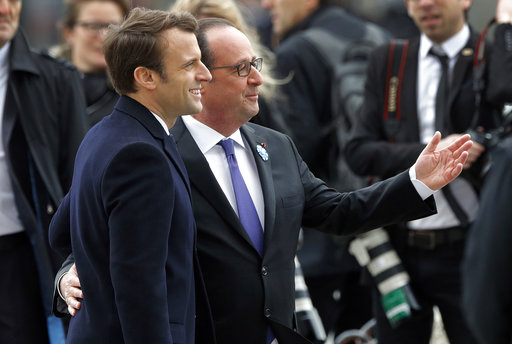 French President-elect Emmanuel Macron