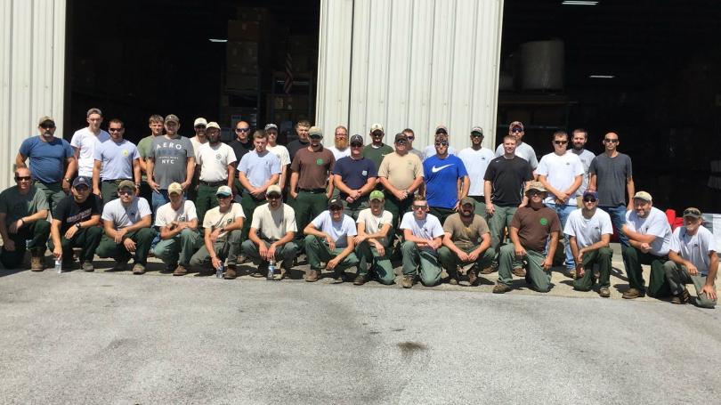 40 members of Kentucky Division of Forestry leave for flood-ravaged Texas to help with disaster relief 8-29-17
