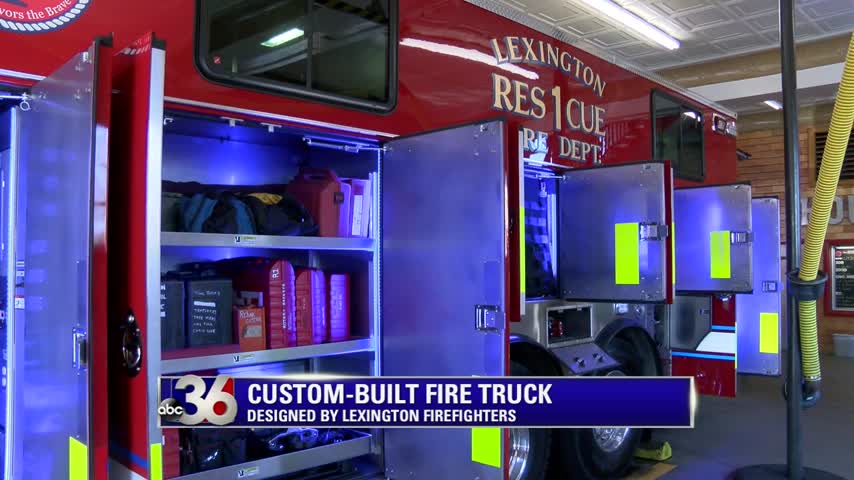 Lexington Fire Department's new Rescue One