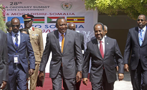 Kenya's President Uhuru Kenyatta